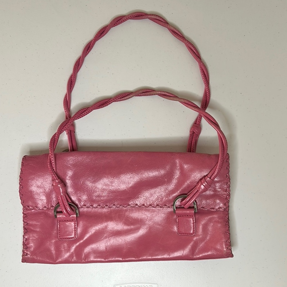 Sigrid Olsen Pink Leather Shoulder Bag